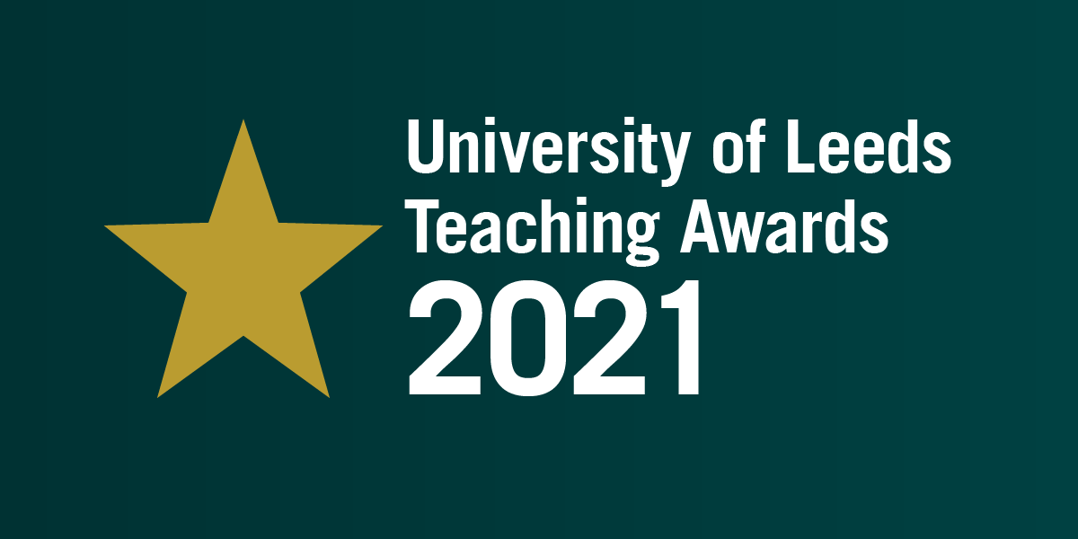 University of Leeds Teaching Awards 2021 winners