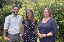 Dr Richard Harris, Dr Madeleine Pownall and Professor Pam Birtill